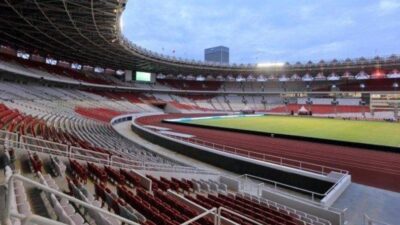 Keluhan Stadion GBK di Pertandingan Indonesia Vs Australia (Sumber Foto. Tribunnews.Com)