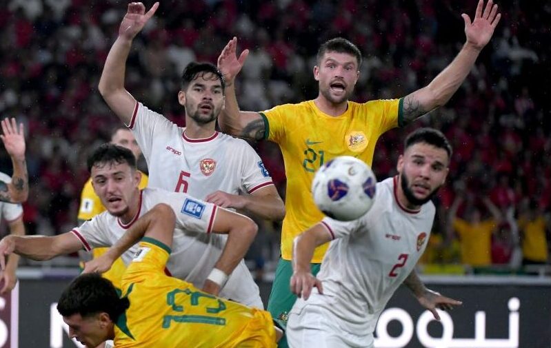 Timnas Australia Nir Gol di Kualifikasi Piala Dunia 2026 (Sumber Foto. borneonews.co.id)