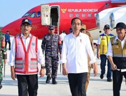 Pesawat Kepresidenan Mendarat Perdana di Bandara Ibu Kota Nusantara