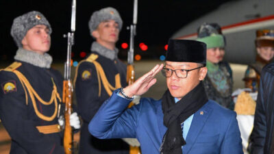 Menlu Sugiono Tiba di Kazan untuk KTT BRICS Plus