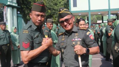Peringati Hari Kesaktian Pancasila, Puluhan Prajurit di Pati Naik Pangkat
