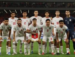 Timnas Indonesia Turun ke Peringkat 130 FIFA, Disalip Gambia