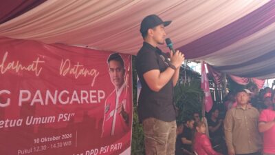 Datang Ke Pati, Kaesang Pangarep Resmikan Kantor DPD Partai PSI