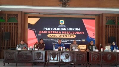 Ratusan Kades Dapat Penyuluhan Hukum Jelang Pilkada 2024