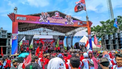 Semarka! Kampanye Cabup Pati Nomor Urut 02 Wahyu-Suharyono Dimeriyahkan New Palala