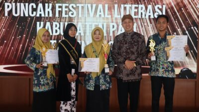 MAN 1 Pati Memperoleh Predikat Sekolah / Madrasah Teraktif Literasi 2024