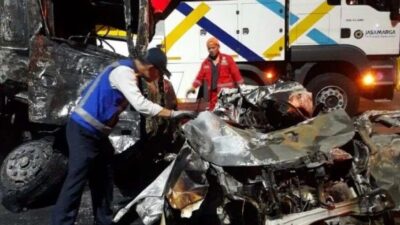 Kecelakaan Beruntun di Gerbang Tol Ciawi, 8 Orang Meninggal Dunia