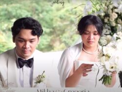 Gregoria Mariska dan Mikha Angelo Resmi Menikah di Bandung