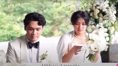 Gregoria Mariska dan Mikha Angelo Resmi Menikah di Bandung