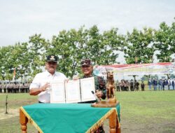 Pj Bupati Pati Pamit Usai Membuka TMMD Sengkuyung Tahap I