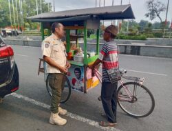 Alun-alun Kabupaten Pati Masuk Kawasan Zona Merah, PKL Dilarang Jualan