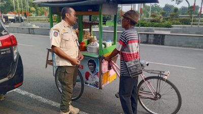Alun-alun Kabupaten Pati Masuk Kawasan Zona Merah, PKL Dilarang Jualan