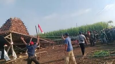 Rumah Joglo Juang Pundenrejo Dirobohkan Sekelompok Preman