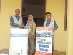 Tanggul Sungai Widodaren Jebol, BPBD Pati Kirim Bantuan 2000 Sandbag