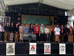 Jaringan Masyarakat Peduli Pegunungan Kendeng (JM-PPK)“Ngukuhi Kendeng”Memperingati Mundurnya Semen Gresik di Kec.Sukolilo dan Kec.Kayen