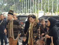 Ngunduh Mantu Al Ghazali dan Alyssa Daguise Digelar Megah dengan Konsep Javanese Royal Wedding di JCC