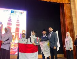 Awarding Ceremony Kontingen Robotik MTs Abadiyah di Universitas Segi Malaysia*