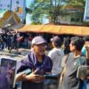 Pemuda Acungkan Sajam di Posko MPB, Suasana Pati Kian Memanas