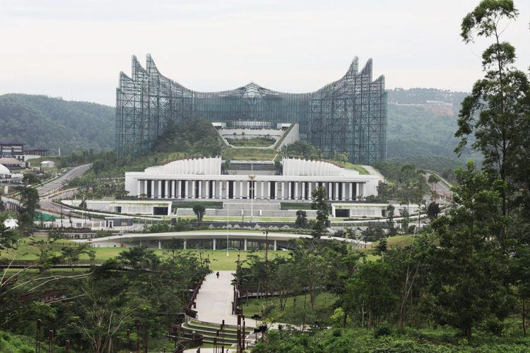 Mahkamah Konstitusi (MK) resmi membatalkan ketentuan hak guna lahan hingga 190 tahun di Ibu Kota Nusantara (IKN) yang (Sumber foto : Kompas.com)