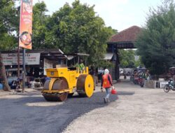 Perbaikan Halaman Pasar Puri Pati Dikebut, Target Rampung Desember 2025