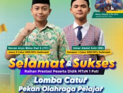 Hebat! Siswa MTsN 1 Pati Borong Juara Catur POP Eks-Karesidenan Pati