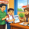 Ayah Turun Tangan, Sekolah di Pati Dipenuhi Bapak-Bapak Ambil Rapor Anak