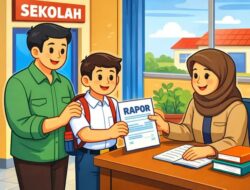Ayah Turun Tangan, Sekolah di Pati Dipenuhi Bapak-Bapak Ambil Rapor Anak