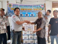 PPDI Kayen Salurkan Sembako ke Empat Desa Terdampak Banjir
