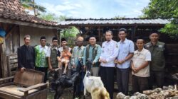 LAZISNU Kab Pati Salurkan Program Kambing Bergulir untuk Warga Kedungwinong Sukolilo