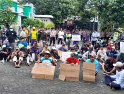 Jatah 20 Persen Pupuk subsidi, Petani Perhutanan Sosial Geruduk Dispertan Pati