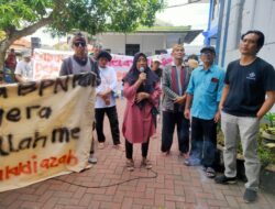 Warga Doropayung Demo BPN Pati, Tolak Penggusuran untuk Proyek Koperasi Desa Merah Putih
