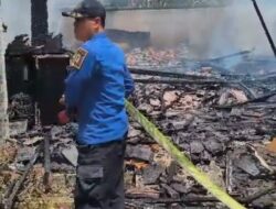 Rumah Warga Terbakar, Korsleting Listrik Diduga Jadi Pemicu, Kerugian Capai Rp 158 Juta