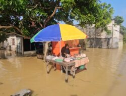 Tanggul Sungai Widodaren Jebol, Ratusan Rumah di Batangan Pati Terendam Banjir