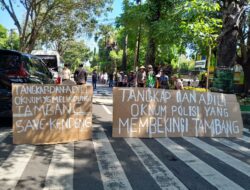 Hari Tambang Nasional, JMPPK Geruduk Polresta Pati: “Tangkap Oknum Polisi yang Membekingi Tambang”