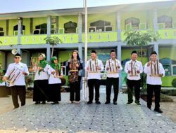 Sambut Kehadiran VolunteerAsal Prancis, MTsN 1 Pati Awali Tahun Ajaran Baru 