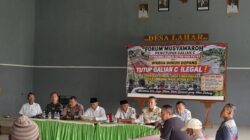 Audiensi Berujung Kesepakatan, Tambang Galian C di Lahar Resmi Ditutup