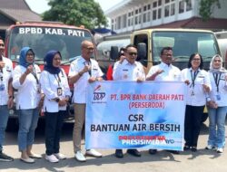 Kekeringan Melanda Pati, 100 Tangki Air Bersih Mulai Disalurkan ke Warga