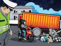 Kecelakaan Maut di Lingkar Selatan Pati, Pengendara Vario Tewas Terlindas Truk Tronton