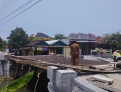 Puluhan Tahun Dinanti, Jembatan Trimulyo–Boloagung Kini Dibangun, Progres Capai 60 Persen
