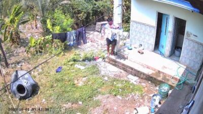 Heboh! Pencurian Pakaian Dalam Wanita di Batangan Pati Terekam CCTV